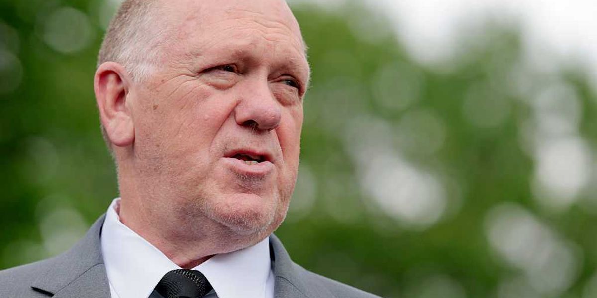 Develop some courage: Border chief Homan responds to heckler who interrupted TPUSA event