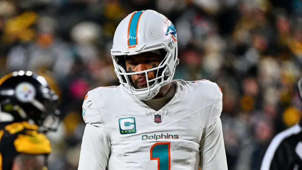 Dolphins reportedly sit Tua Tagovailoa during a challenging season