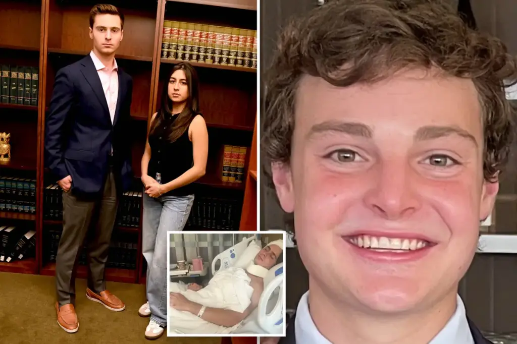 Drunken hedge-fund heir overturns golf cart at $15M Hamptons property, injuring friends with a broken back and head wounds: lawsuit