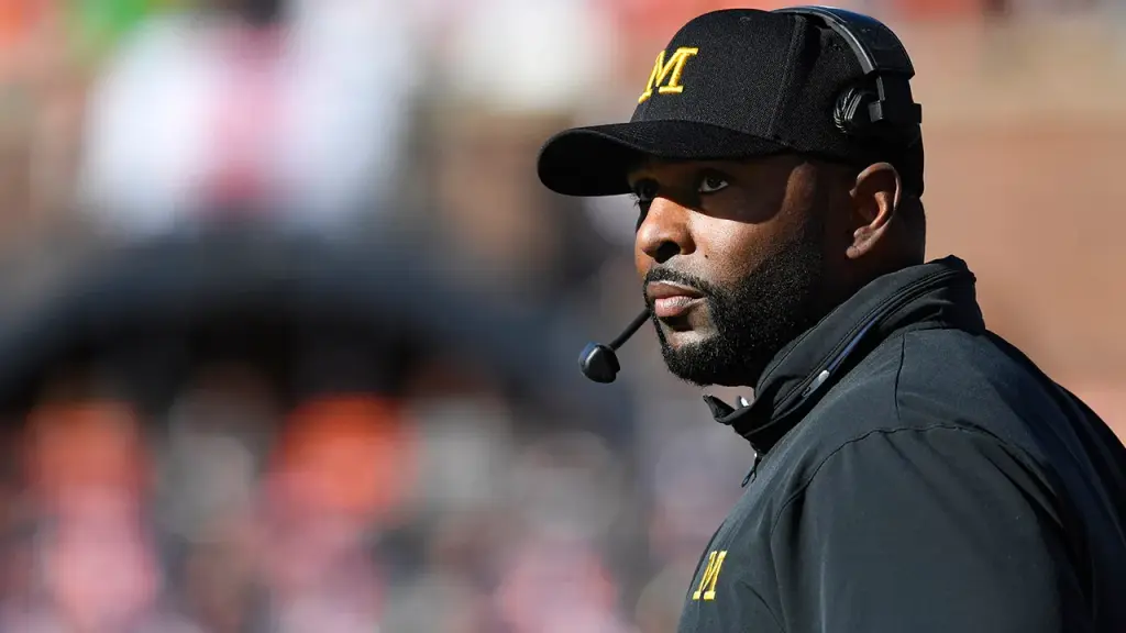 Dusty May responds to the Sherrone Moore situation in Michigan