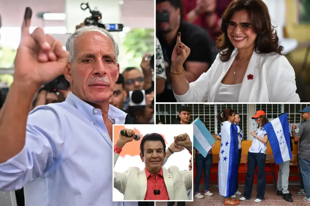Early results indicate conservatives leading in Honduras presidential election.