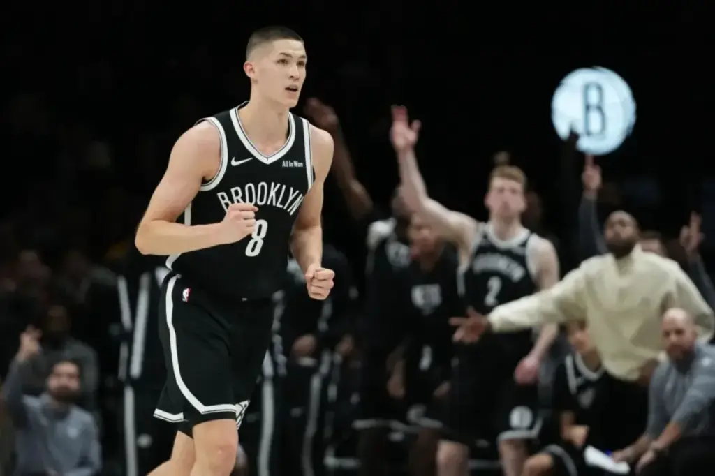 Egor Demin demonstrates that there are no bounds as he learns from the Nets.