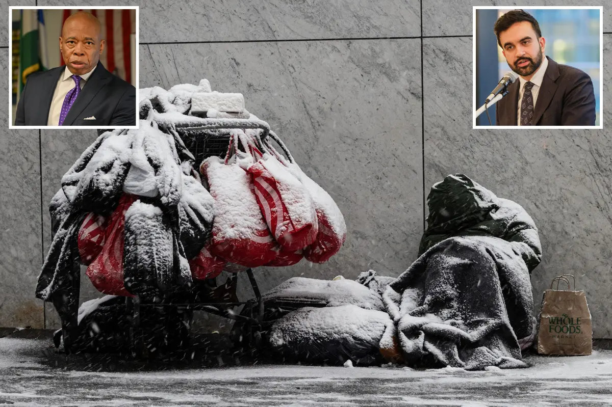 Eric Adams cautioned Zohran Mamdani to manage homelessness effectively.