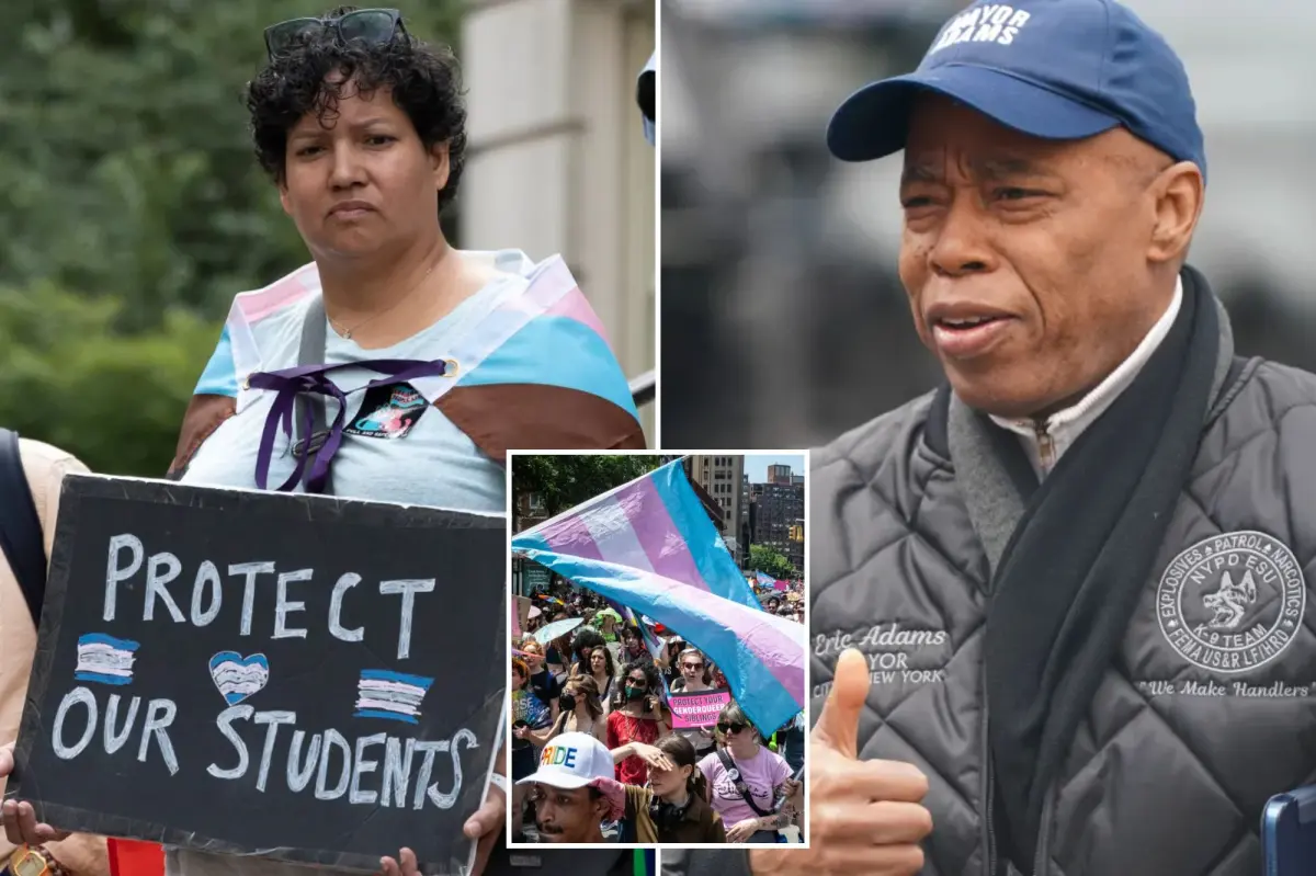 Eric Adams establishes a $2 million emergency fund for transgender services following federal budget reductions.