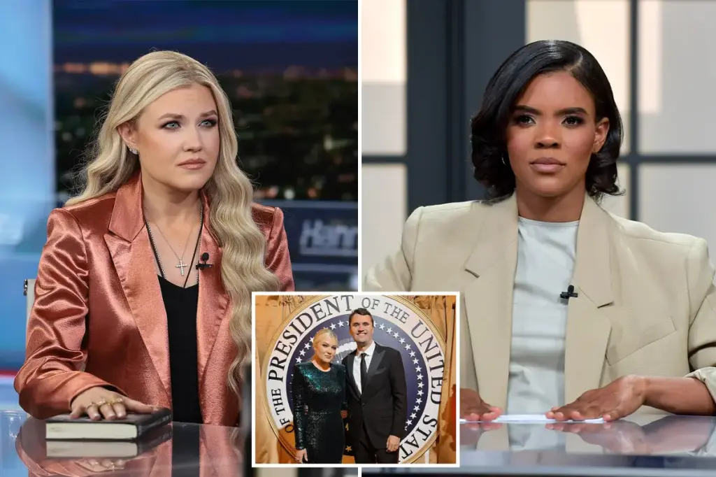Erika Kirk and Candace Owens, known for spreading conspiracy theories, reveal a private meeting during their online conflict.
