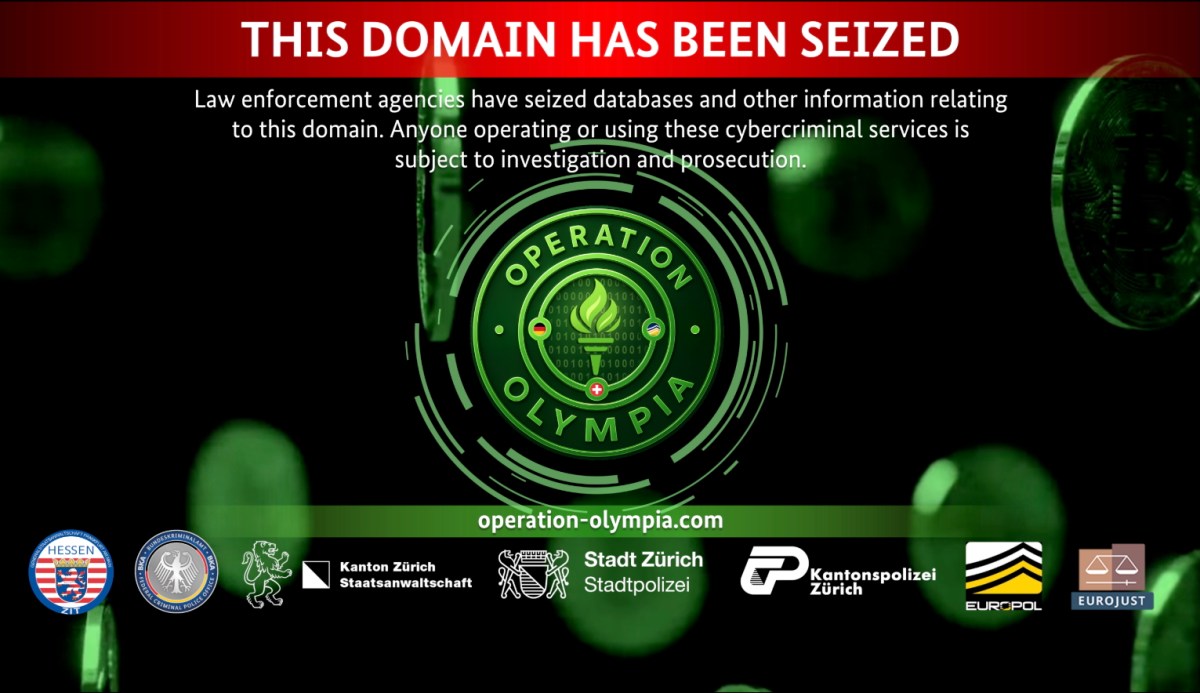 European police close down cryptocurrency mixer that facilitated the laundering of 1.3 billion euros.