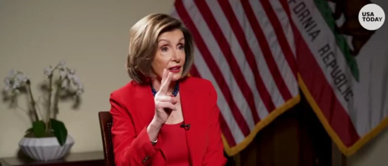 Even Nancy Pelosi Indicates That Trump Has Not Done Anything Justifying Impeachment In His Second Term