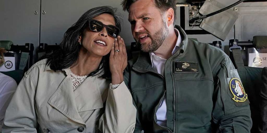 Extremists seek Usha Vance's deportation from the US after the vice president points out issues with large-scale migration.