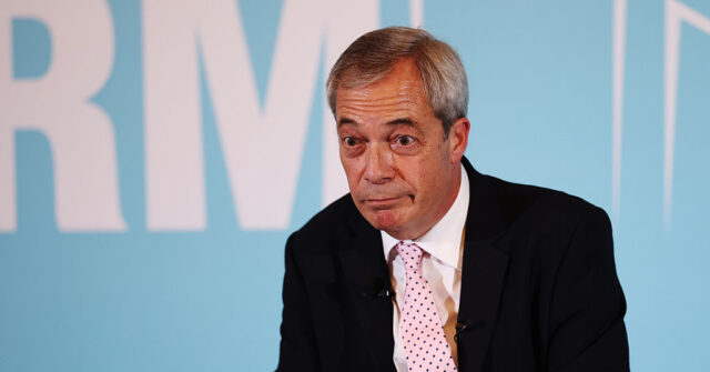 Farage's Reform UK Party Sets Up Account Following Debanking