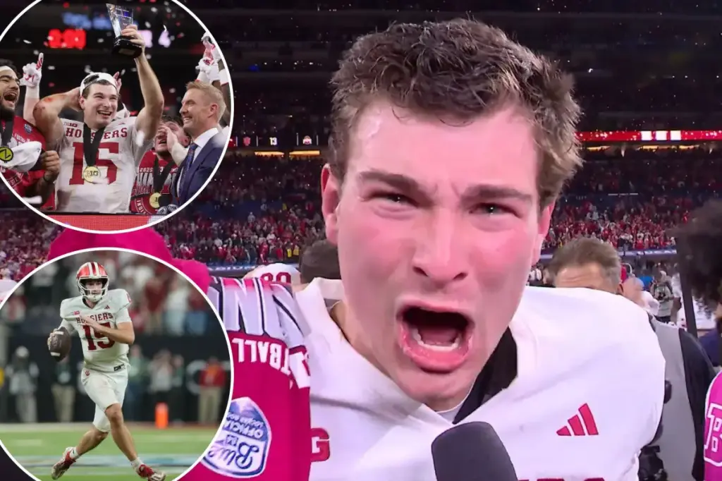 Fernando Mendoza shines in Indiana after presenting his last Heisman argument