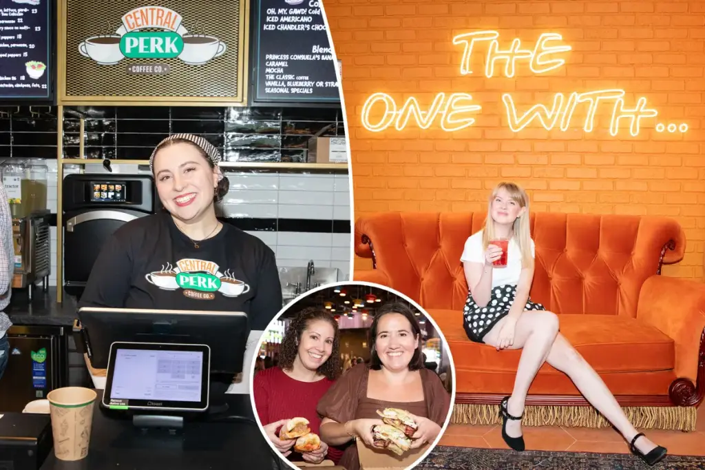 First time in NYC, 'Friends' coffee shop Central Perk excites fans