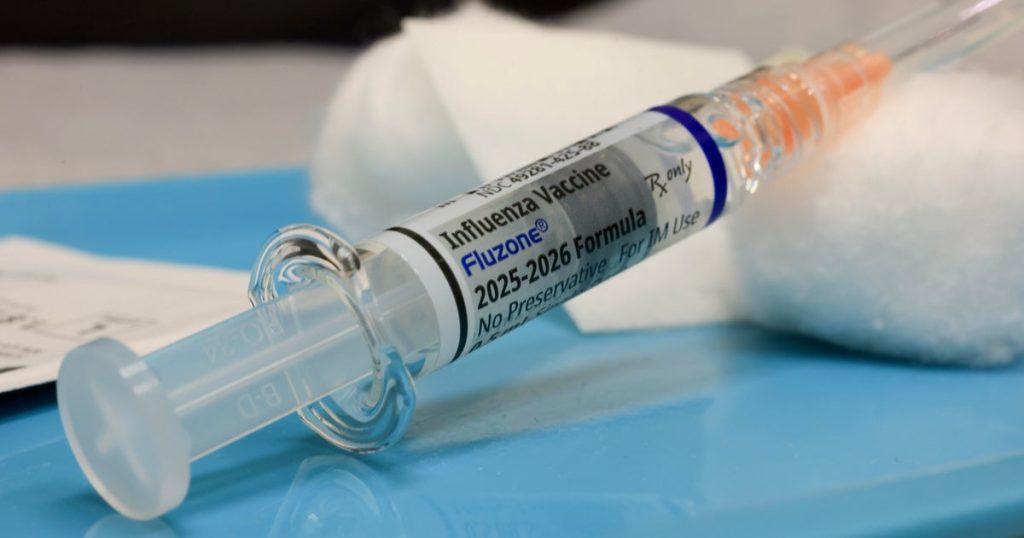 Flu cases rising sharply this holiday season, according to CDC data