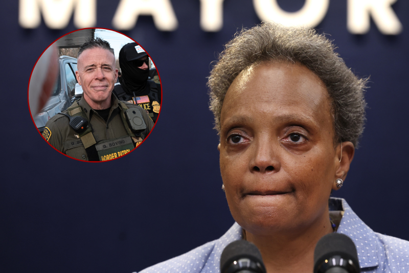 Former Chicago Mayor Lori Lightfoot criticizes Border Patrol Commander Bovino, calling his actions disgraceful.