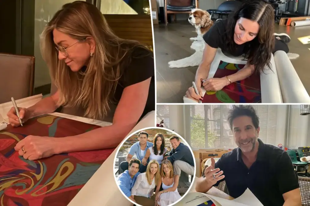 'Friends' cast comes together for a special tribute to Matthew Perry two years after his passing