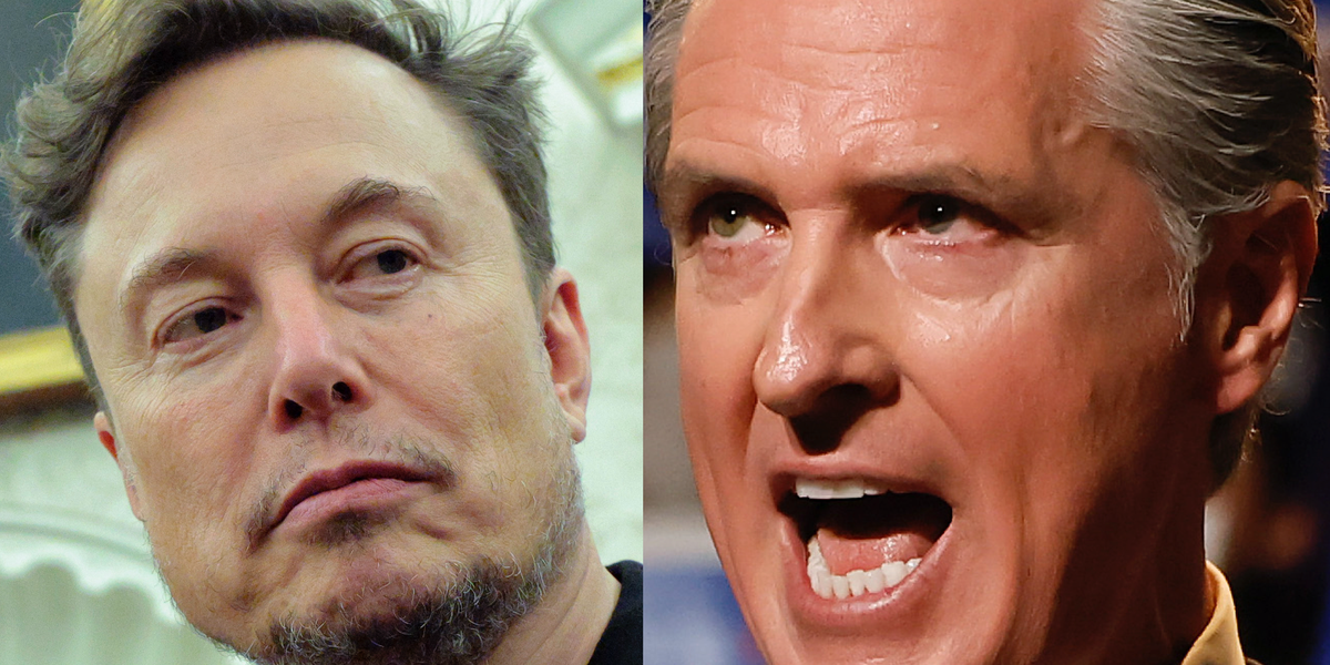 Gavin Newsom mocks Elon Musk about his son who identifies as transgender — and Musk replies
