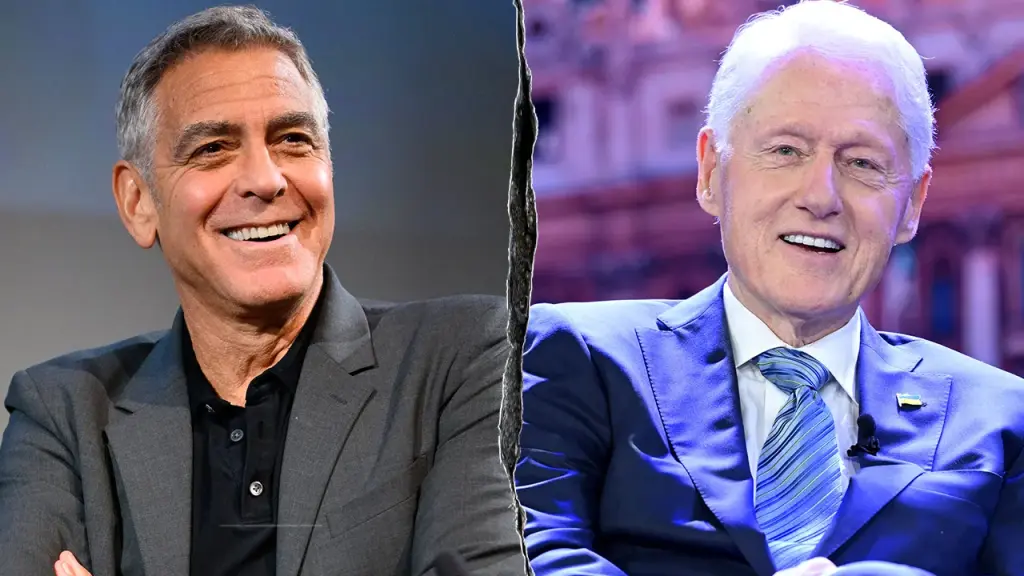 George Clooney reveals he pretended to be Bill Clinton in elaborate jokes.