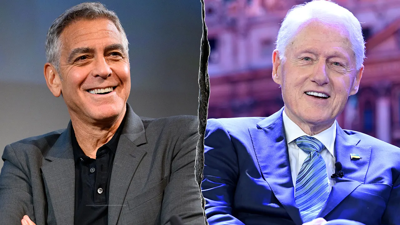 George Clooney reveals he pretended to be Bill Clinton in elaborate jokes.