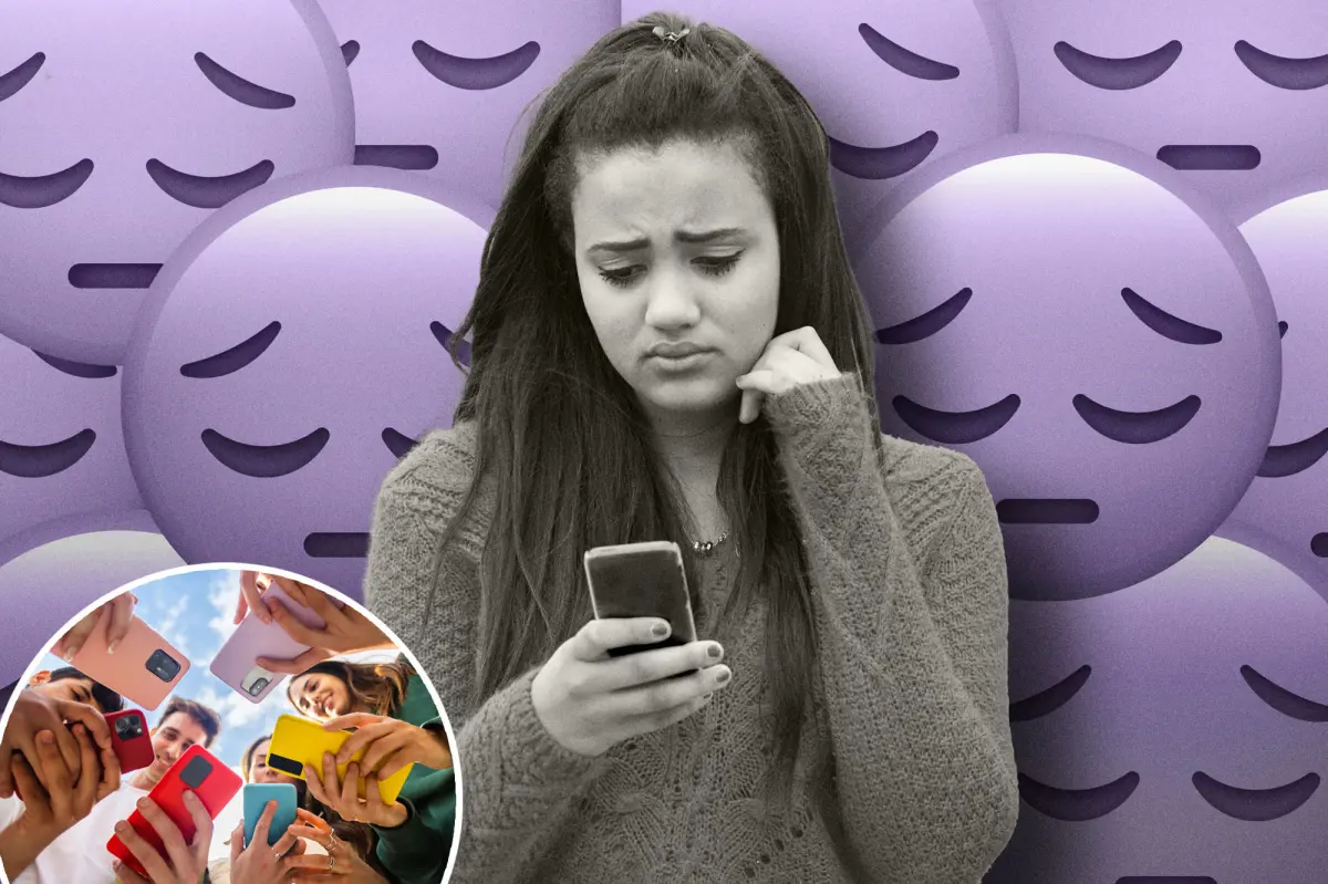 Getting a cellphone at a young age might contribute to obesity and depression