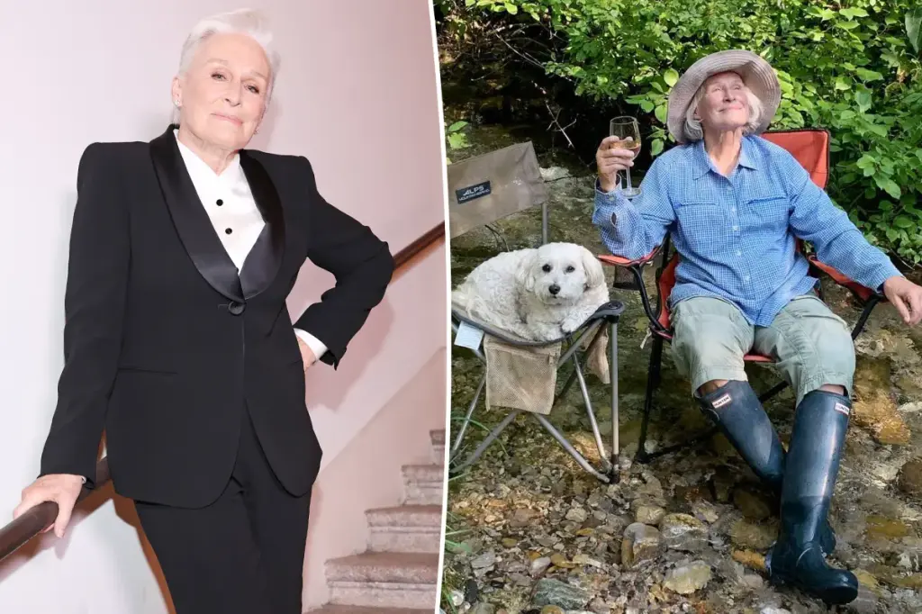 Glenn Close shares her intentions for her end-of-life location.