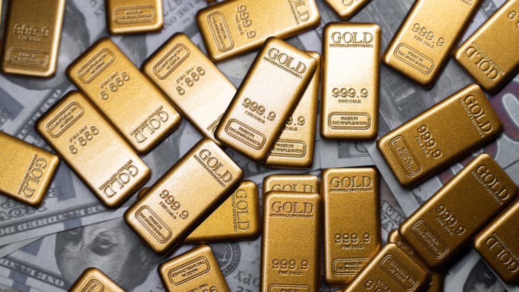 Gold reaches a seven-week high due to demand for safe investments; silver achieves a high point.