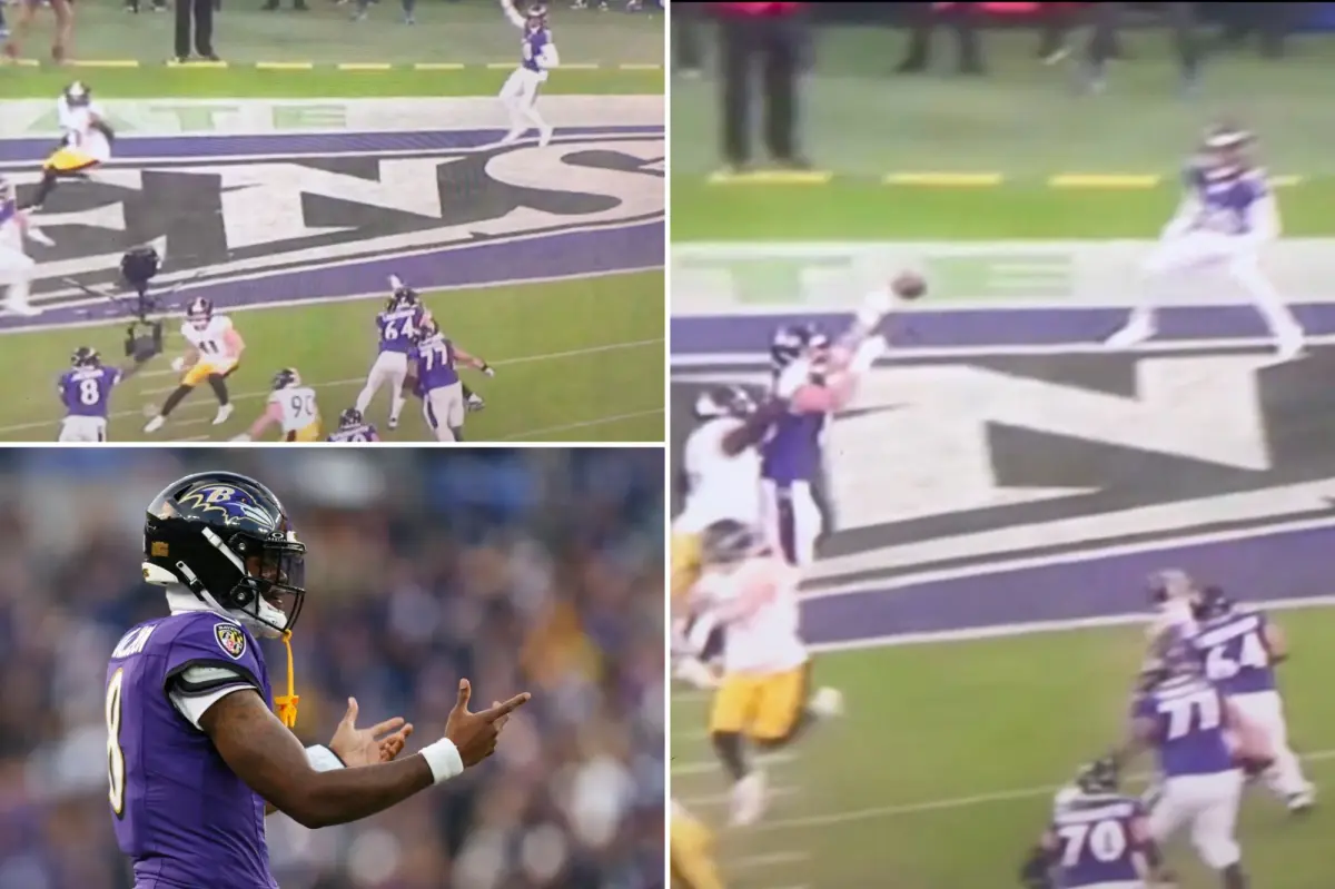 How Mark Andrews missed a clear touchdown opportunity for the Ravens against the Steelers