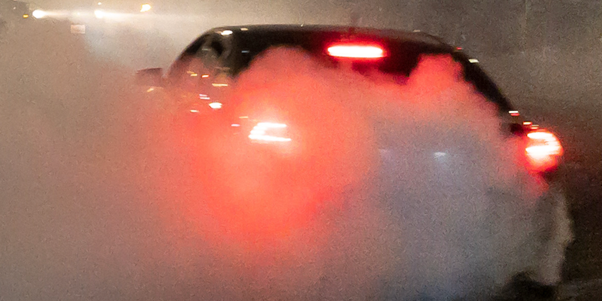 How police caught the driver charged with doing donuts in a stolen car during a street takeover, despite evading officers.