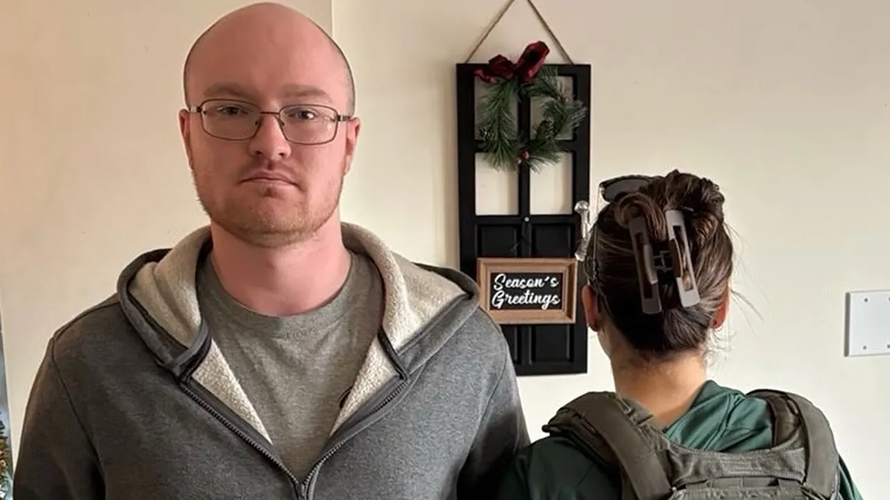 ICE shares image of person who reportedly threatened federal agents online.