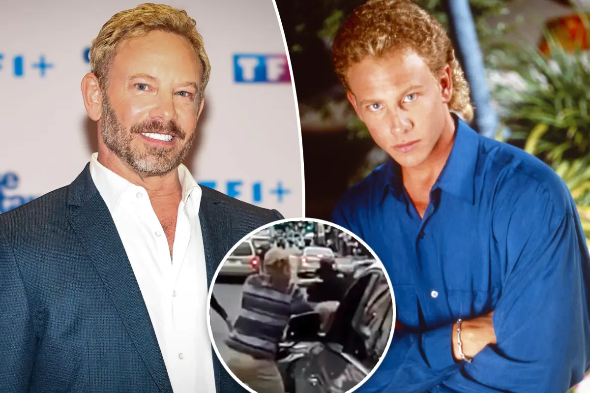 Ian Ziering from 'Beverly Hills, 90210' faces accusations of battery and assault related to a motorcycle fight.
