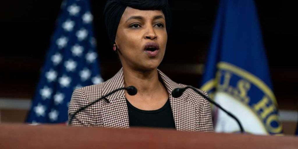 Ilhan Omar claims her son was 'racially profiled' by ICE during a traffic stop.