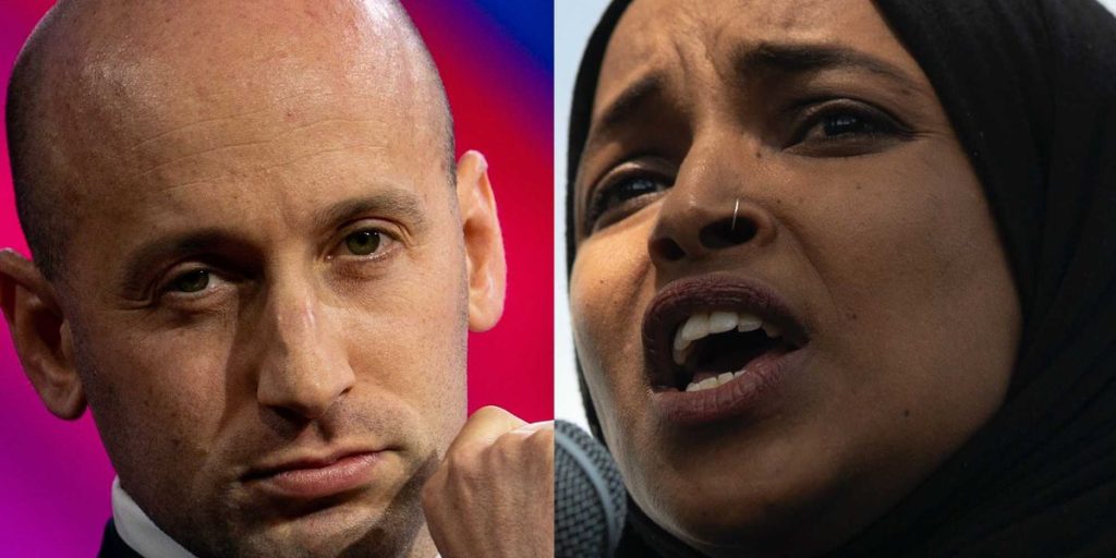 Ilhan Omar likens Stephen Miller's views on immigration to Nazi ideology