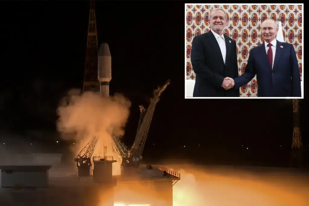 Iran sends satellites into space using Russian rockets as relations between Moscow and Tehran strengthen