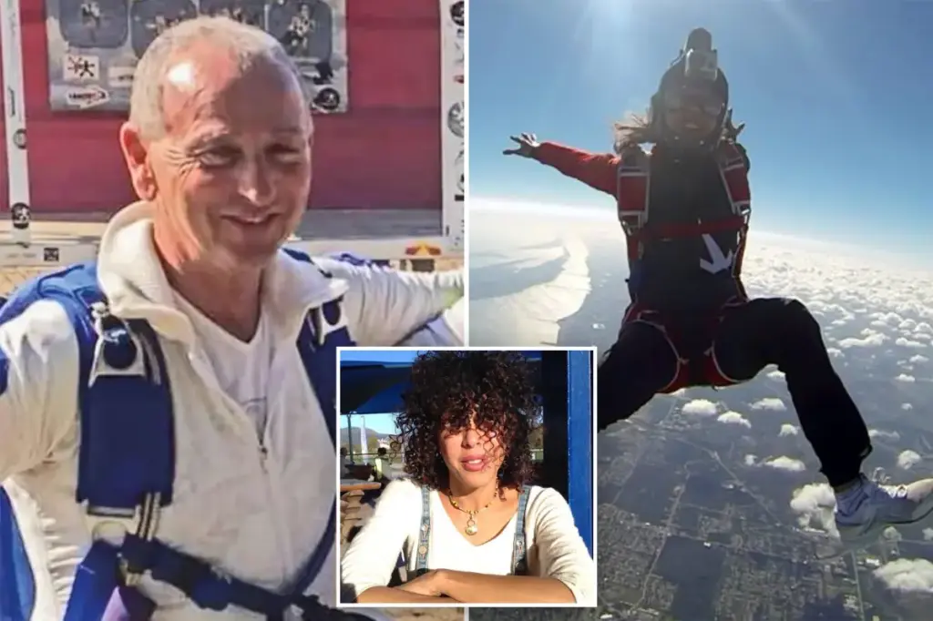 Italian skydivers fall to their deaths after parachutes become entangled mid-air