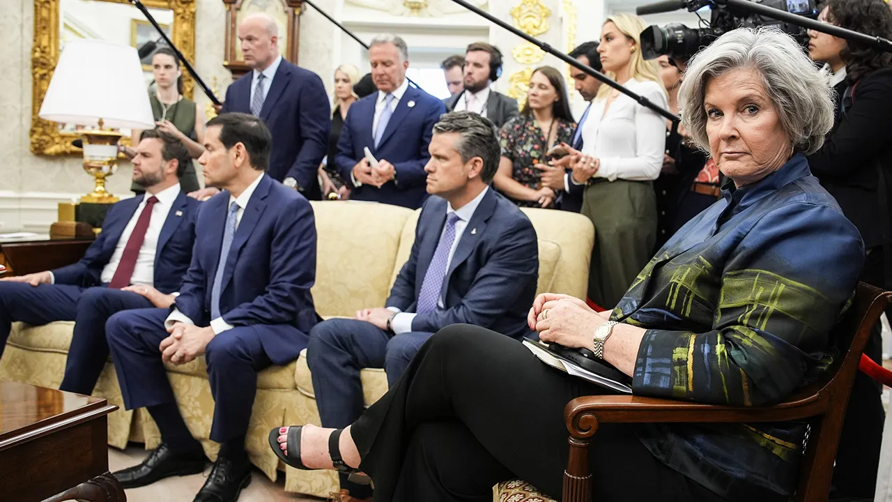 JD Vance embraces the 'conspiracy theorist' label from Susie Wiles in the White House