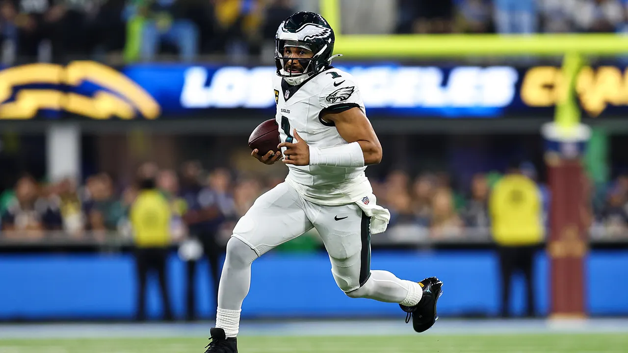 Jalen Hurts throws 4 interceptions as the Chargers defeat the Eagles in overtime