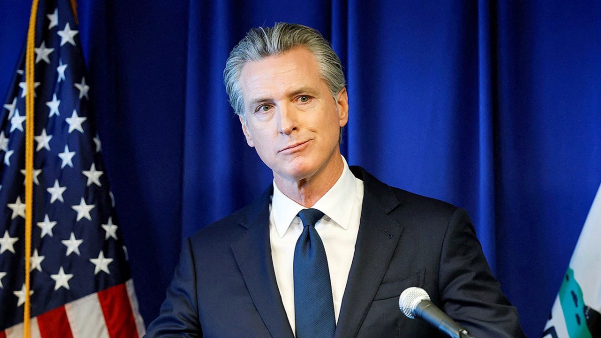 James Woods cautions that Gavin Newsom's increasing visibility hides a terrible track record.