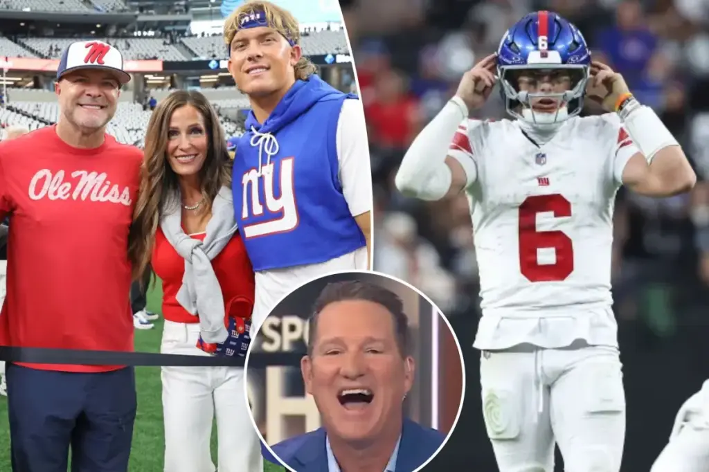 Jaxson Dart's father responds to Danny Kanell with a strong message.