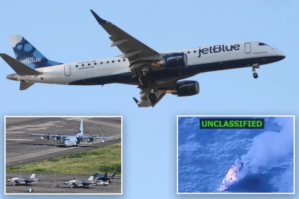 JetBlue flight comes close to colliding with Air Force tanker near Venezuela