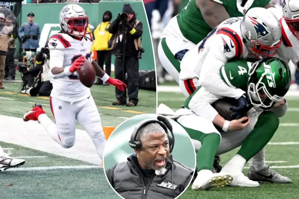 Jets' disappointing season reaches a new low with a loss to the Patriots