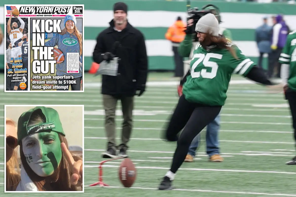 Jets super fan participates in $100K challenge following invite dispute — here’s what happened