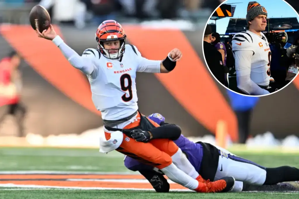 Joe Burrow shares a harsh assessment of his performance in the Bengals' heavy defeat.