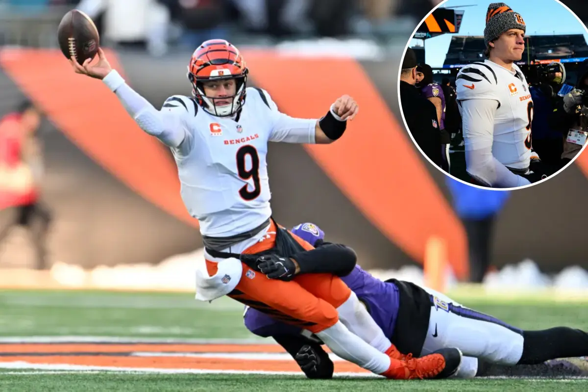 Joe Burrow shares a harsh assessment of his performance in the Bengals' heavy defeat.