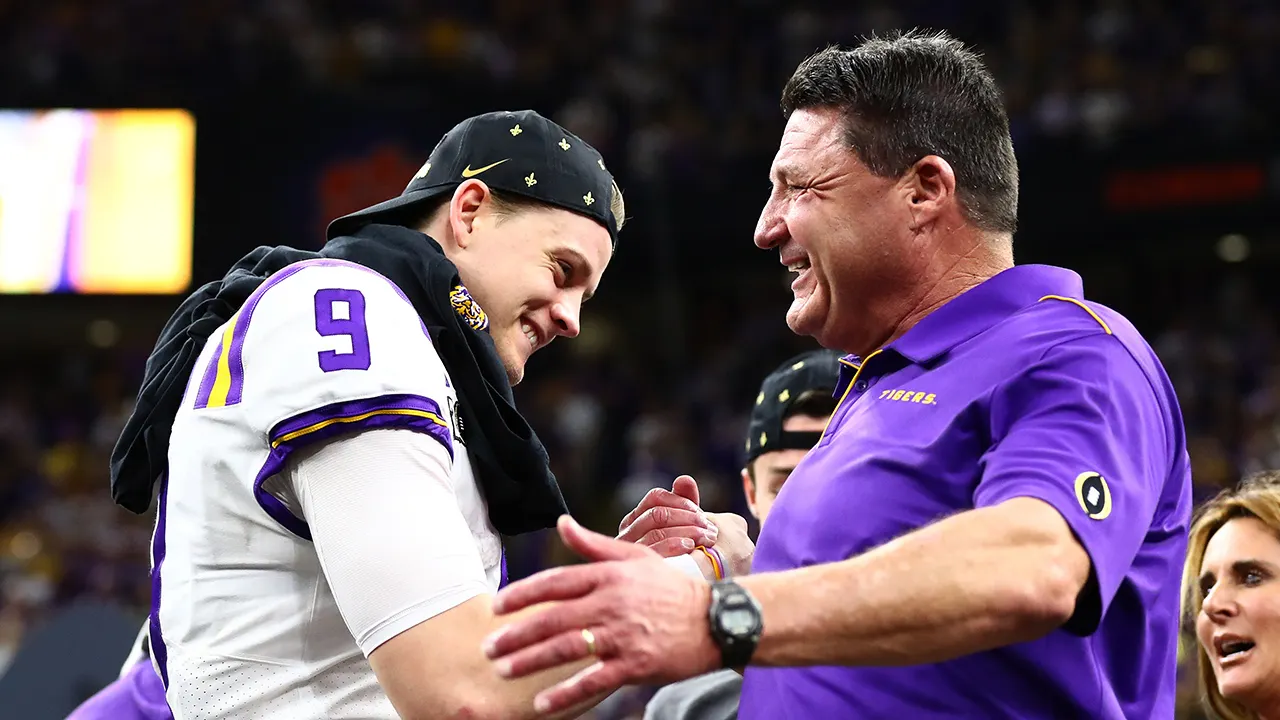 Joe Burrow's comments about his NFL future amazed his LSU coach.