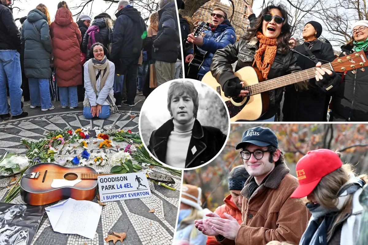 John Lennon's killing still resonates as fans come together in NYC to remember the 45th anniversary.