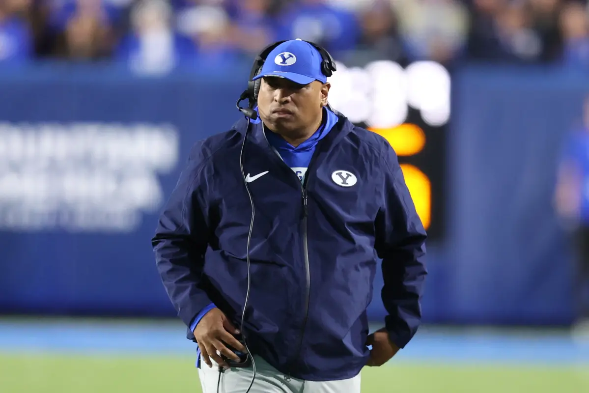 Kalani Sitake remains at BYU while Penn State continues its coaching search.