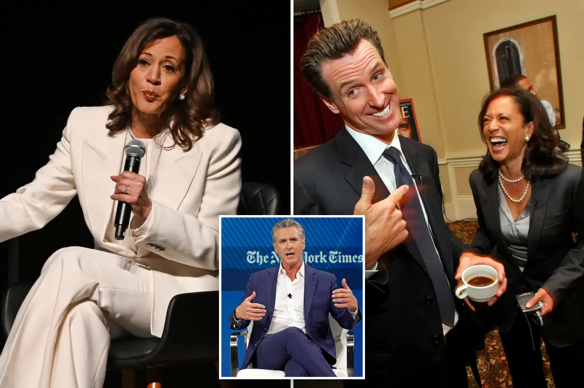 Kamala Harris praises 'very skilled' Gavin Newsom during texting disagreement