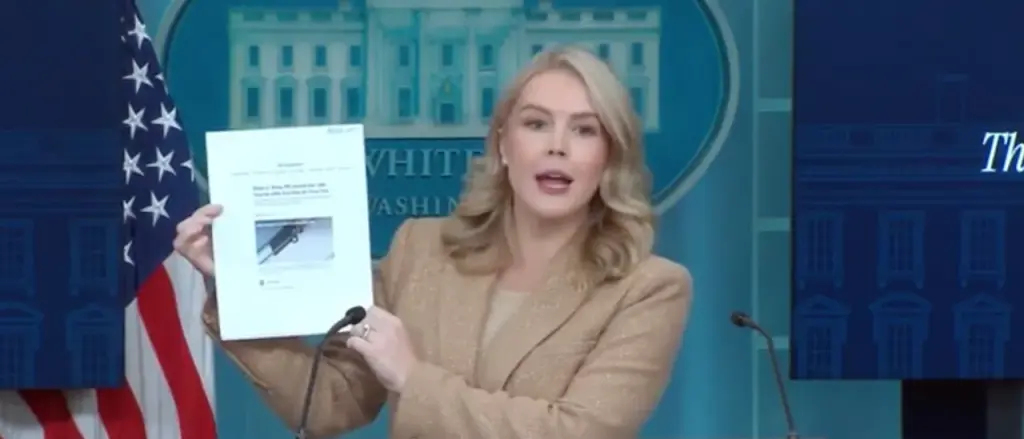 Karoline Leavitt Confronts Reporter Who Praised Biden's Health Yet Questioned Trump's Fitness