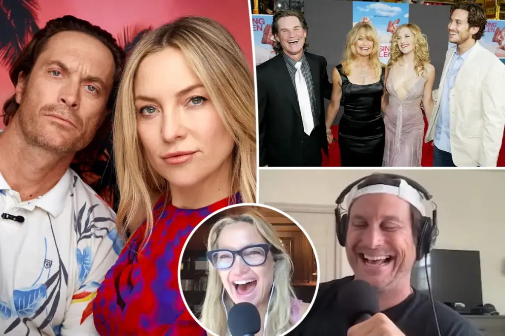 Kate and Oliver Hudson share how their family deals with political issues.