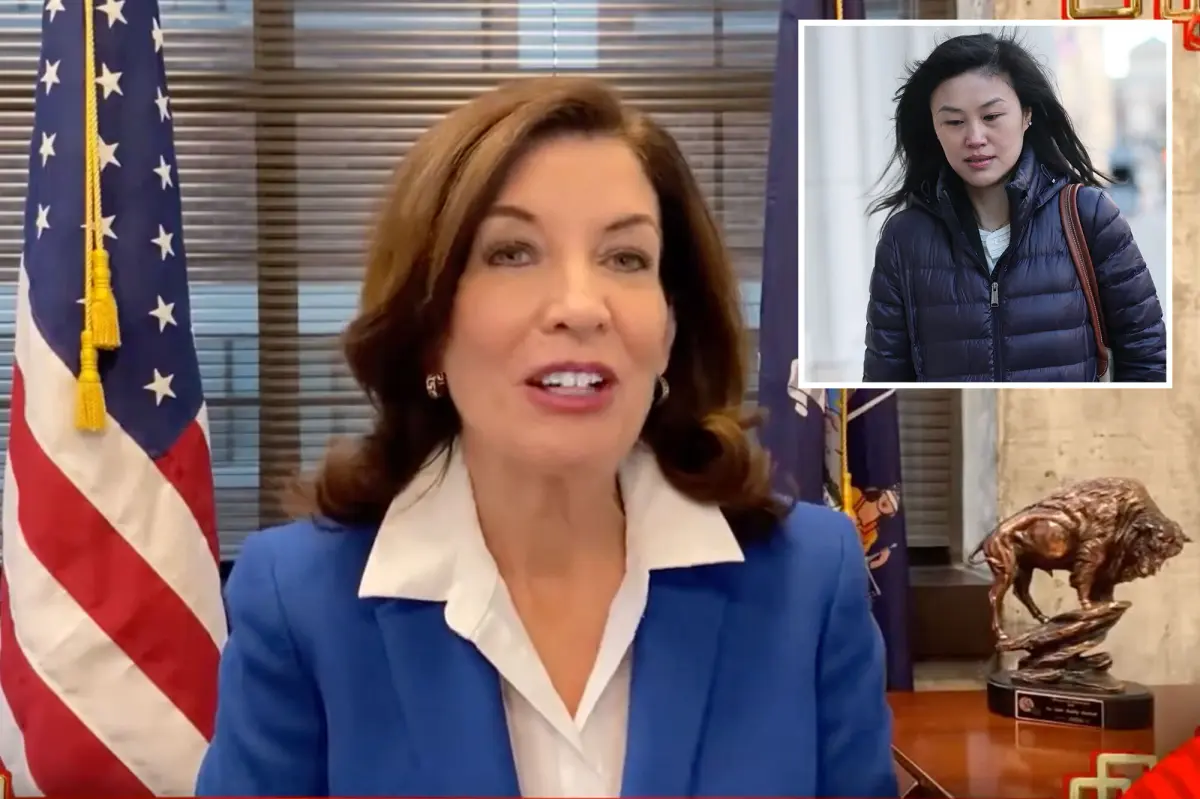 Kathy Hochul criticized for awkward Lunar New Year video made at the suggestion of a supposed Chinese agent