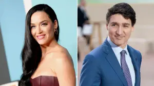 Katy Perry and Justin Trudeau openly display their relationship in a social media update.