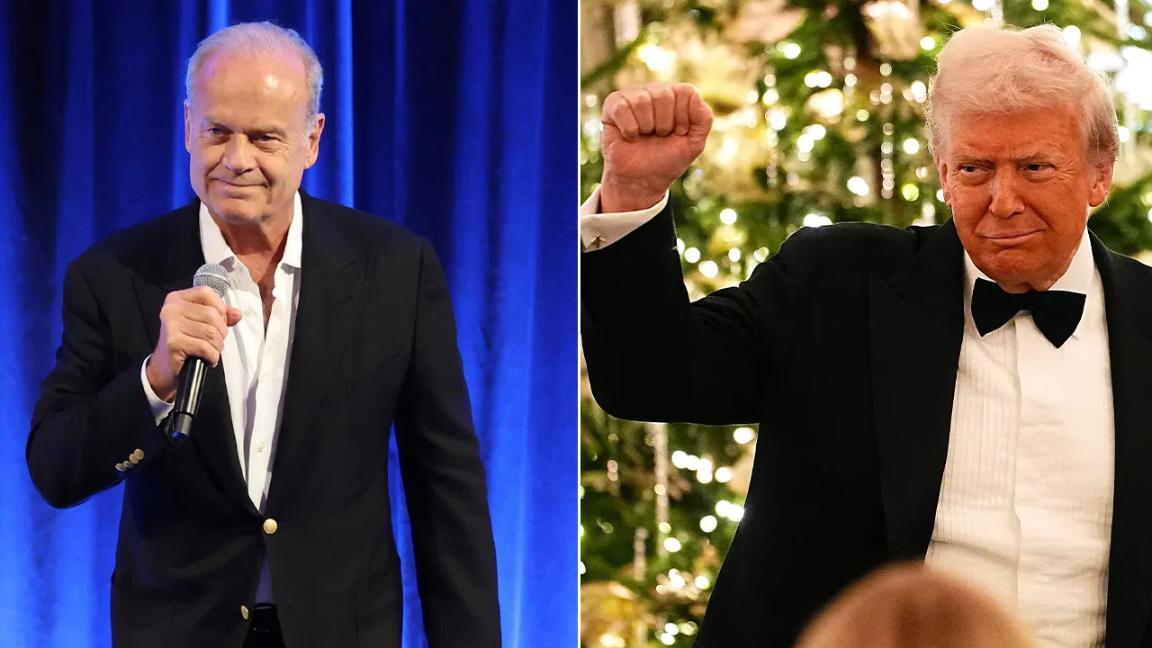 Kelsey Grammer describes Trump as one of the greatest presidents in history.